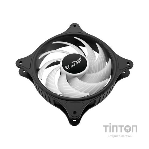 Кулер до корпусу PcCooler FX 120 ARGB BK 3in1