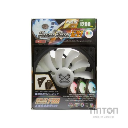 Кулер до корпусу Scythe Kaze Flex 120 RGB Fan (SU1225FD12MR-RH)