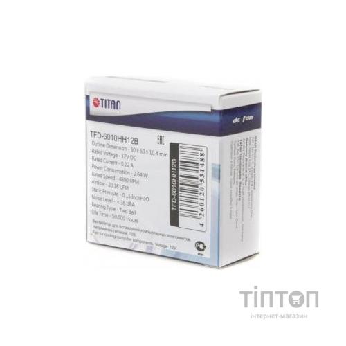 Кулер до корпусу Titan TFD-6010HH12B