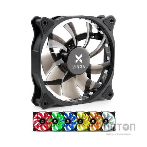 Кулер до корпусу Vinga RGB fan-01