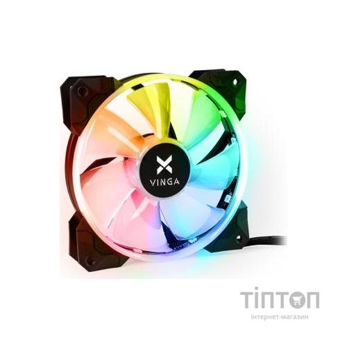 Кулер до корпусу Vinga RGB fan-02