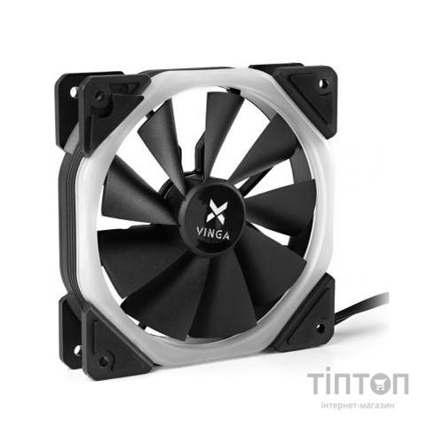 Кулер до корпусу Vinga RGB fan-04