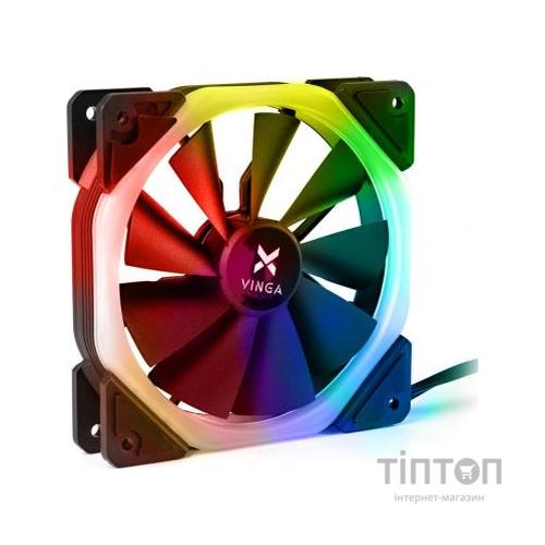 Кулер до корпусу Vinga RGB fan-05