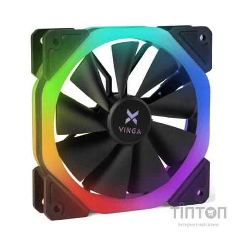 Кулер до корпусу Vinga RGB fan-06