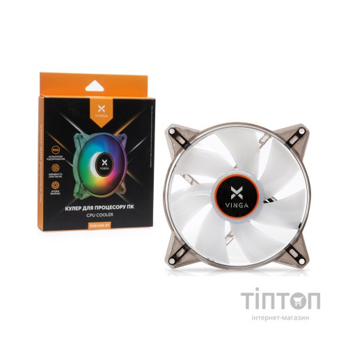 Кулер до корпусу Vinga RGB fan-07