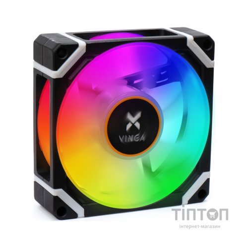 Кулер до корпусу Vinga RGB fan-08