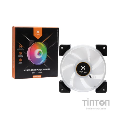 Кулер до корпусу Vinga RGB fan-09