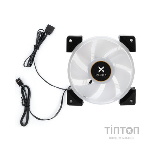 Кулер до корпусу Vinga RGB fan-09