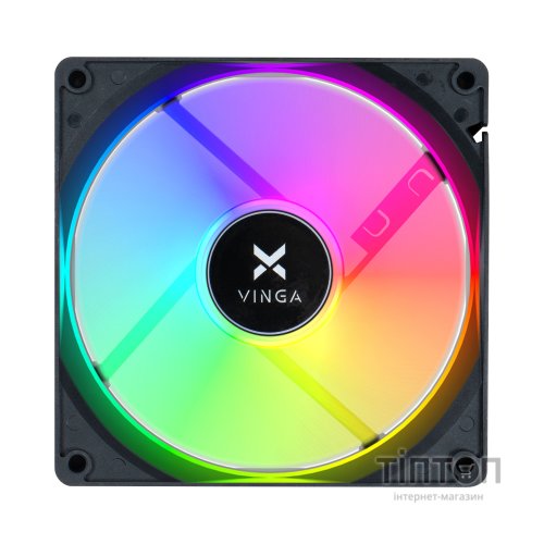 Кулер до корпусу Vinga RGB fan-10