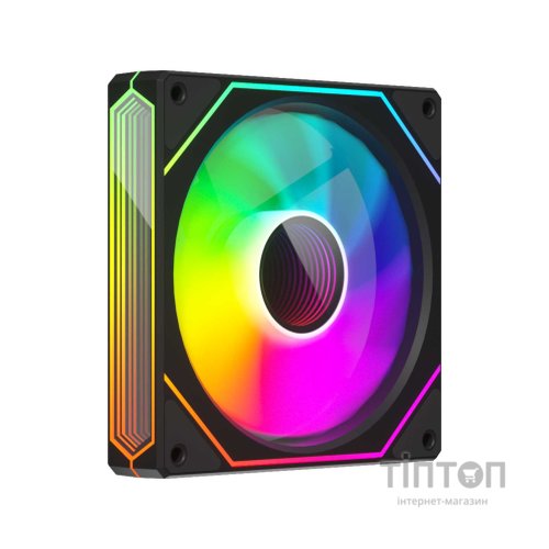 Кулер до корпусу Zezzio PRISM 6 Pro ARGB Black Reverse