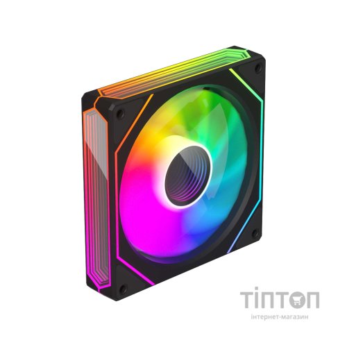 Кулер до корпусу Zezzio PRISM 6 Pro ARGB Black Reverse
