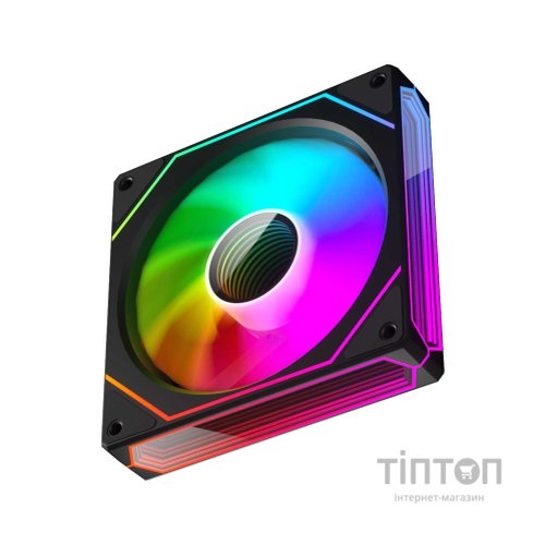 Кулер до корпусу Zezzio PRISM 6 Pro ARGB Black Reverse
