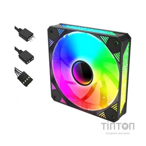 Кулер до корпусу Zezzio ZF-B120 ARGB