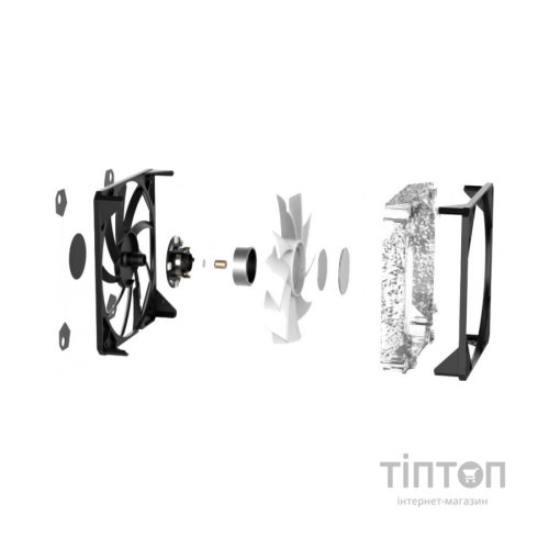 Кулер до корпусу Zezzio ZF-B120 ARGB