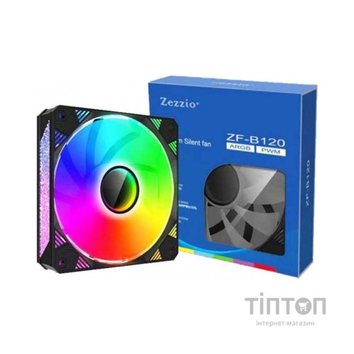 Кулер до корпусу Zezzio ZF-B120 ARGB