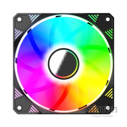 Кулер до корпусу Zezzio ZF-B120 COLORFUL