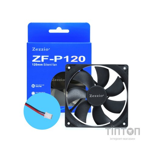 Кулер до корпусу Zezzio ZF-P120 2pin