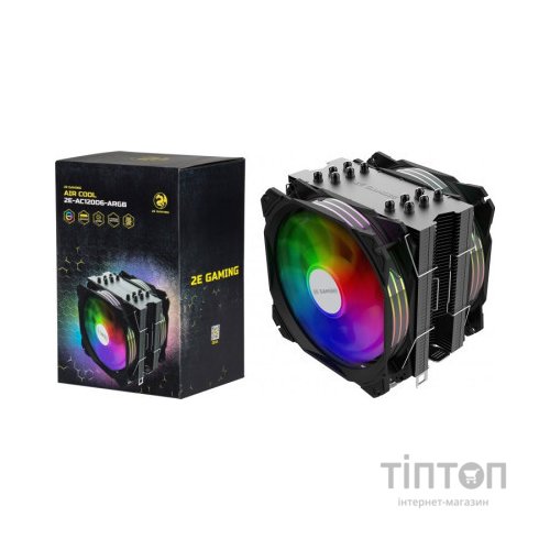 Кулер до процесора 2E GAMING AIR COOL (2E-AC120D6-ARGB)