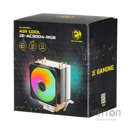 Кулер до процесора 2E GAMING AIR COOL (2E-AC90D4-RGB)