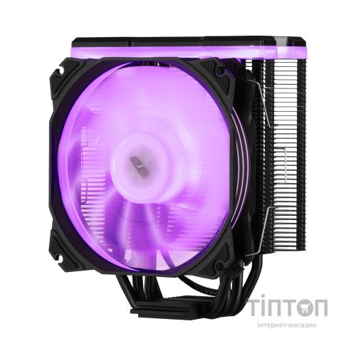 Кулер до процесора 2E Gaming Air Cool AC120D4TC-ARGB, LGA1700, 1366, 1200, 115X, AM5, AM4, AM3, AM3+, AM2, AM2+, FM2, (2E-AC120D4TC-ARGB)