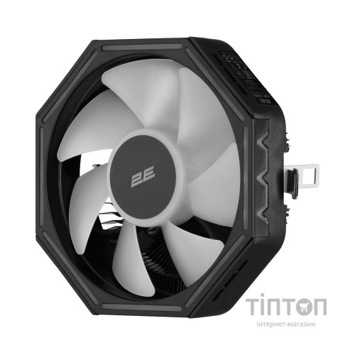 Кулер до процесора 2E Gaming Air Cool AC120ZP RGB, LGA1700, 1200, 115X, 775, AM5, AM4, AM3, AM3+, AM2, AM2+, FM2, FM1 (2E-AC120ZP-RGB)