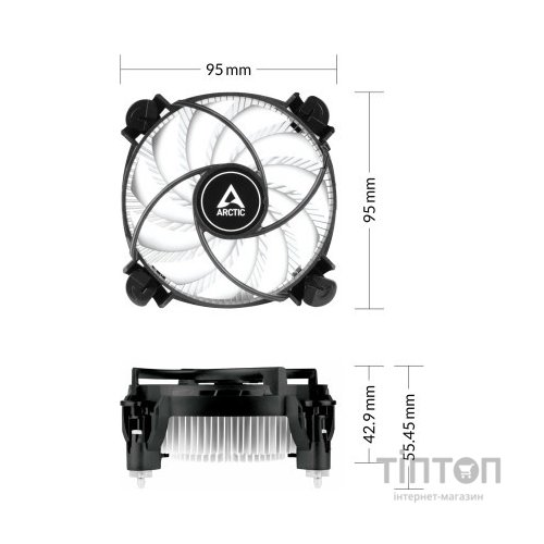 Кулер до процесора Arctic Alpine 17 LP (ACALP00042A)