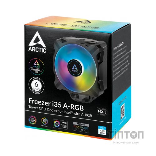 Кулер до процесора Arctic Freezer I35 ARGB (ACFRE00104A)