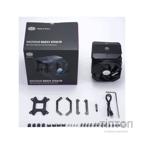 Кулер до процесора CoolerMaster MasterAir MA624 (MAM-D6PS-314PK-R1)