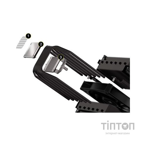 Кулер до процесора Corsair A115 Black (CT-9010011-WW)