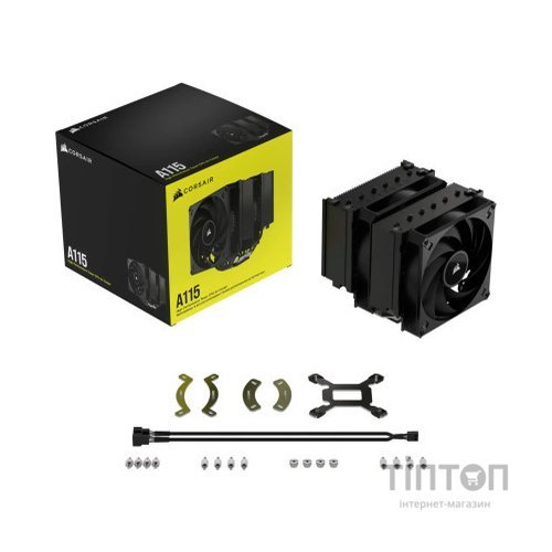 Кулер до процесора Corsair A115 Black (CT-9010011-WW)
