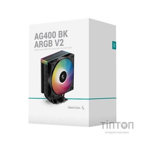 Кулер до процесора Deepcool AG400 BK ARGB V2