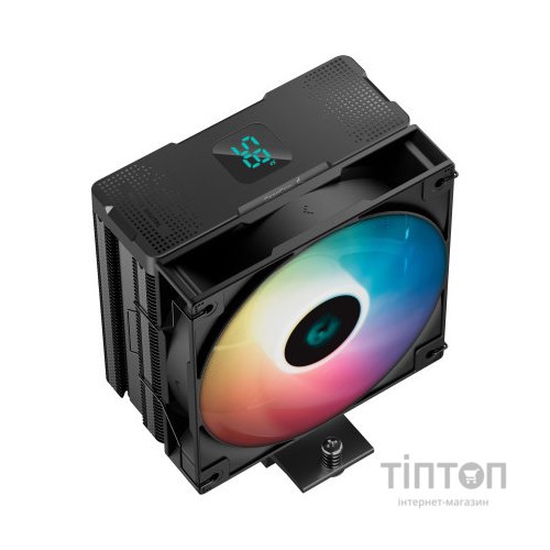 Кулер до процесора Deepcool AG400 DIGITAL BK ARGB