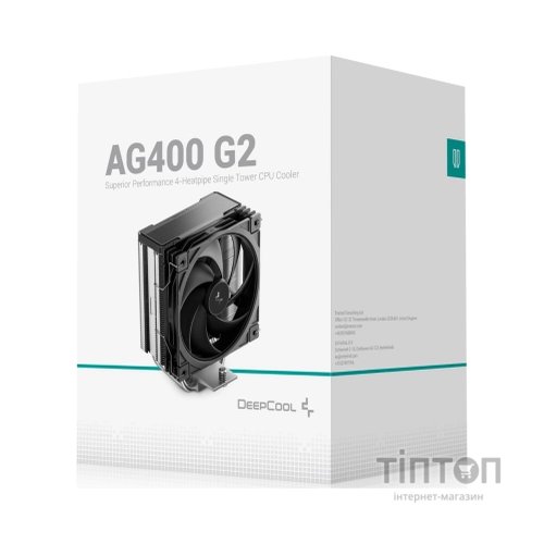 Кулер до процесора Deepcool AG400 G2 (R-AG400-BKNPMG2-G)