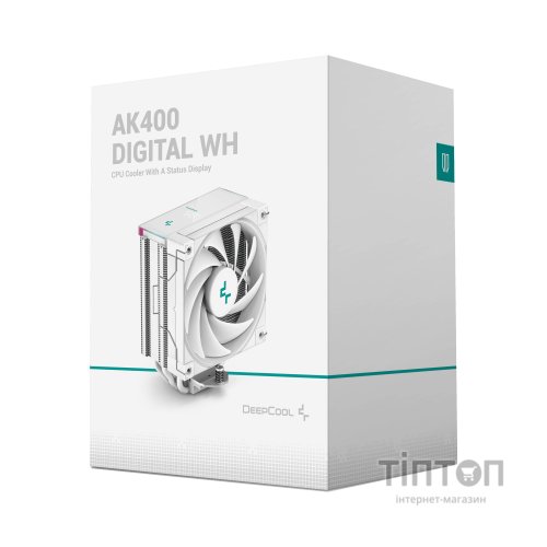 Кулер до процесора Deepcool AK400 Digital WH (AK400 Digital WHITE)