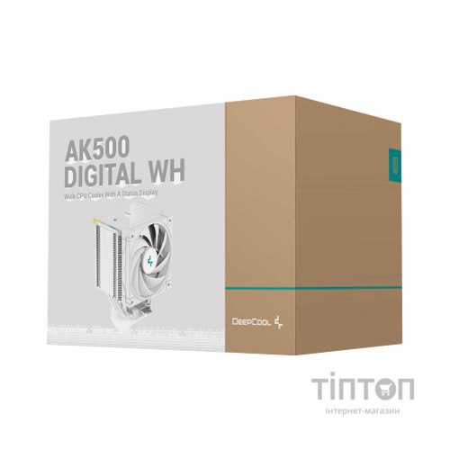 Кулер до процесора Deepcool AK500 Digital WH (AK500 Digital WHITE)