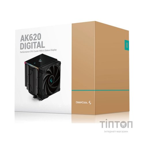 Кулер до процесора Deepcool AK620 Digital (R-AK620-BKADMN-G)