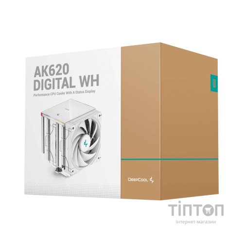 Кулер до процесора Deepcool AK620 Digital WH (R-AK620-WHADMN-G)