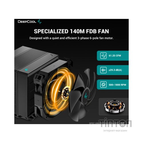 Кулер до процесора Deepcool Assassin 4S (R-ASN4S-BKGPMN-G)