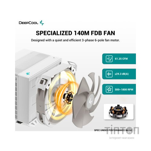 Кулер до процесора Deepcool Assassin 4S White (R-ASN4S-WHGPMN-G)