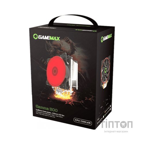 Кулер до процесора Gamemax Gamma 500-Green