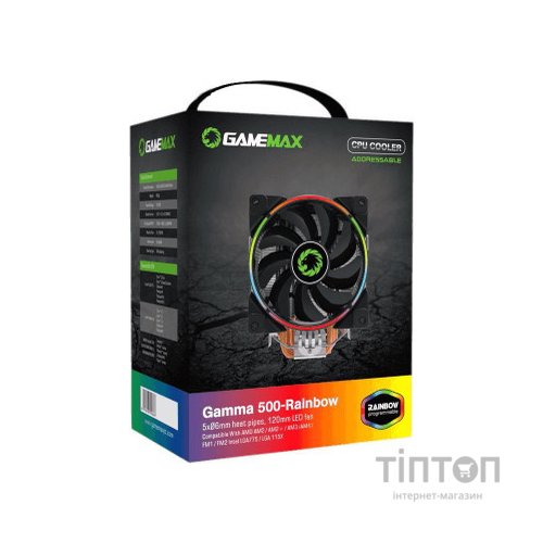 Кулер до процесора Gamemax GAMMA 500 Rainbow