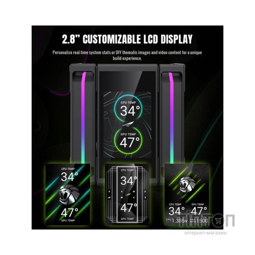 Кулер до процесора Gamemax SIGMA 620 LCD BK