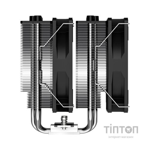 Кулер до процесора ID-Cooling SE-206-XT Black