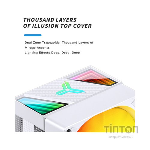 Кулер до процесора JONSBO CR-1400 V2 ARGB White