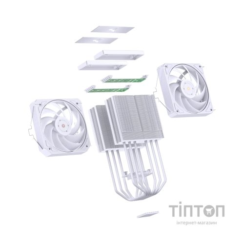 Кулер до процесора JONSBO HX6280 White