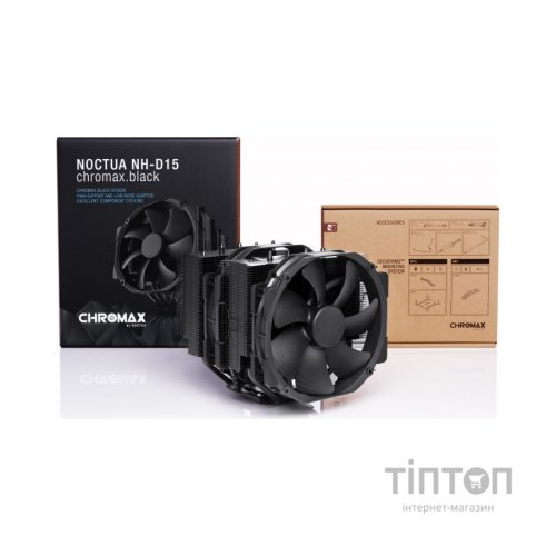 Кулер до процесора Noctua NH-D15 CHROMAX.BLACK
