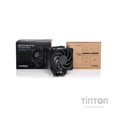 Кулер до процесора Noctua NH-U12A CHROMAX BLACK