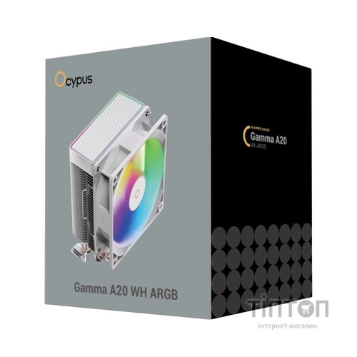 Кулер до процесора OCYPUS GAMMA-A20-WH1AAWN00F-GL