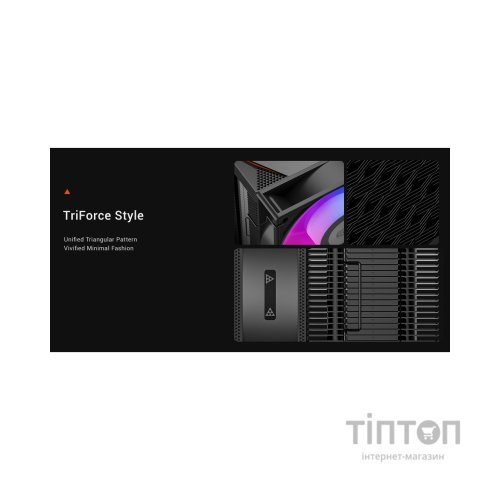 Кулер до процесора PcCooler RT400 Digital ARGB BK