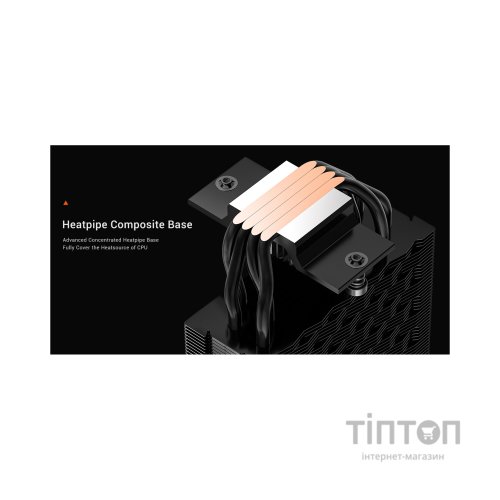 Кулер до процесора PcCooler RT400 Digital ARGB BK